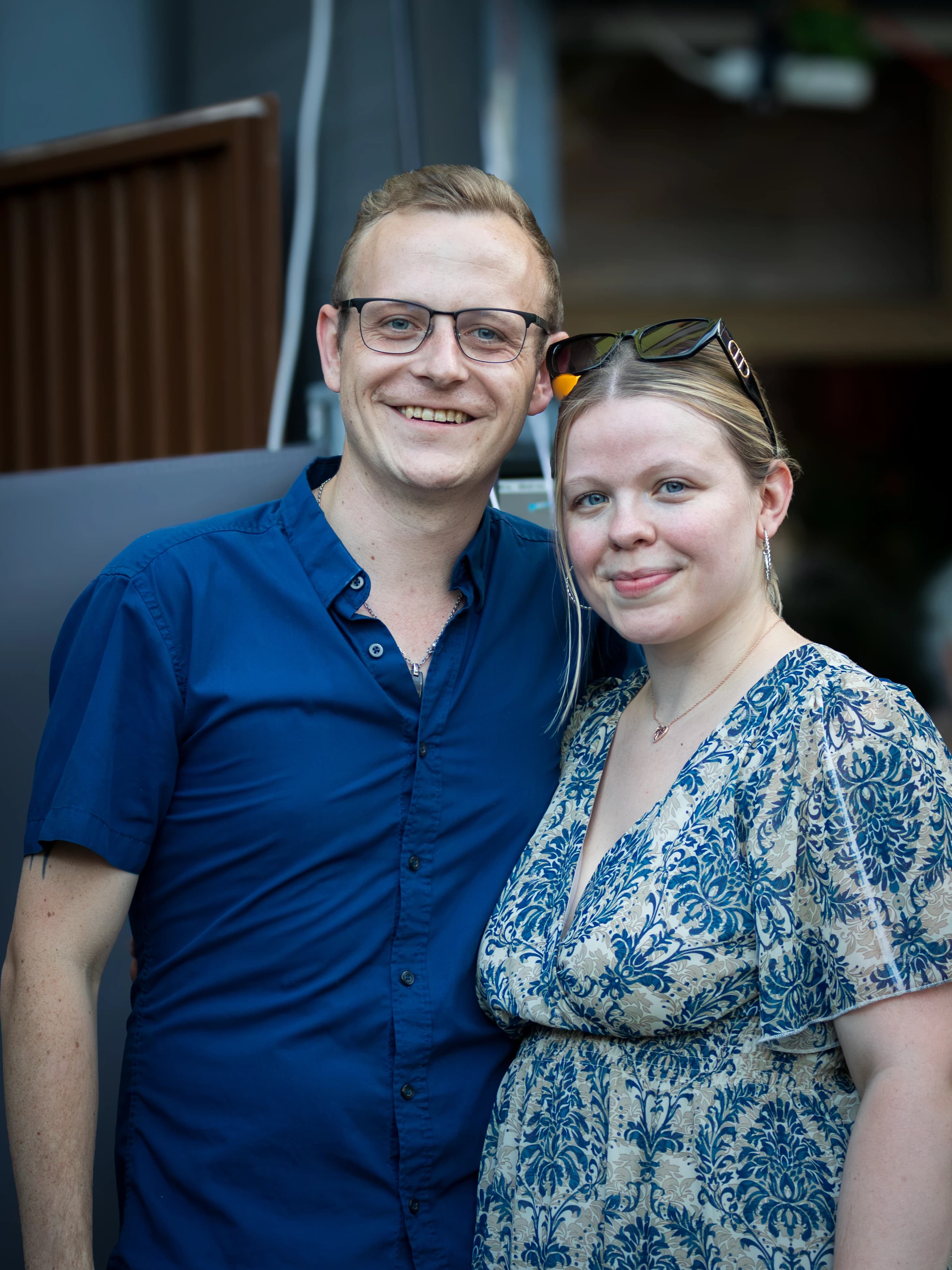 Cynthia & Ben, d'Wiirt vun der Brasserie Am Duerf