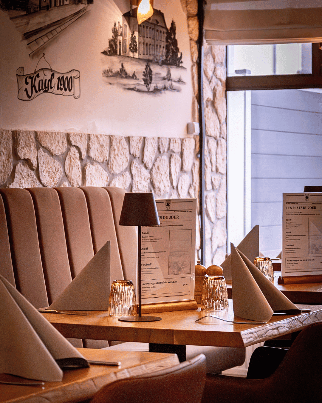 Detail an der Brasserie Am Duerf