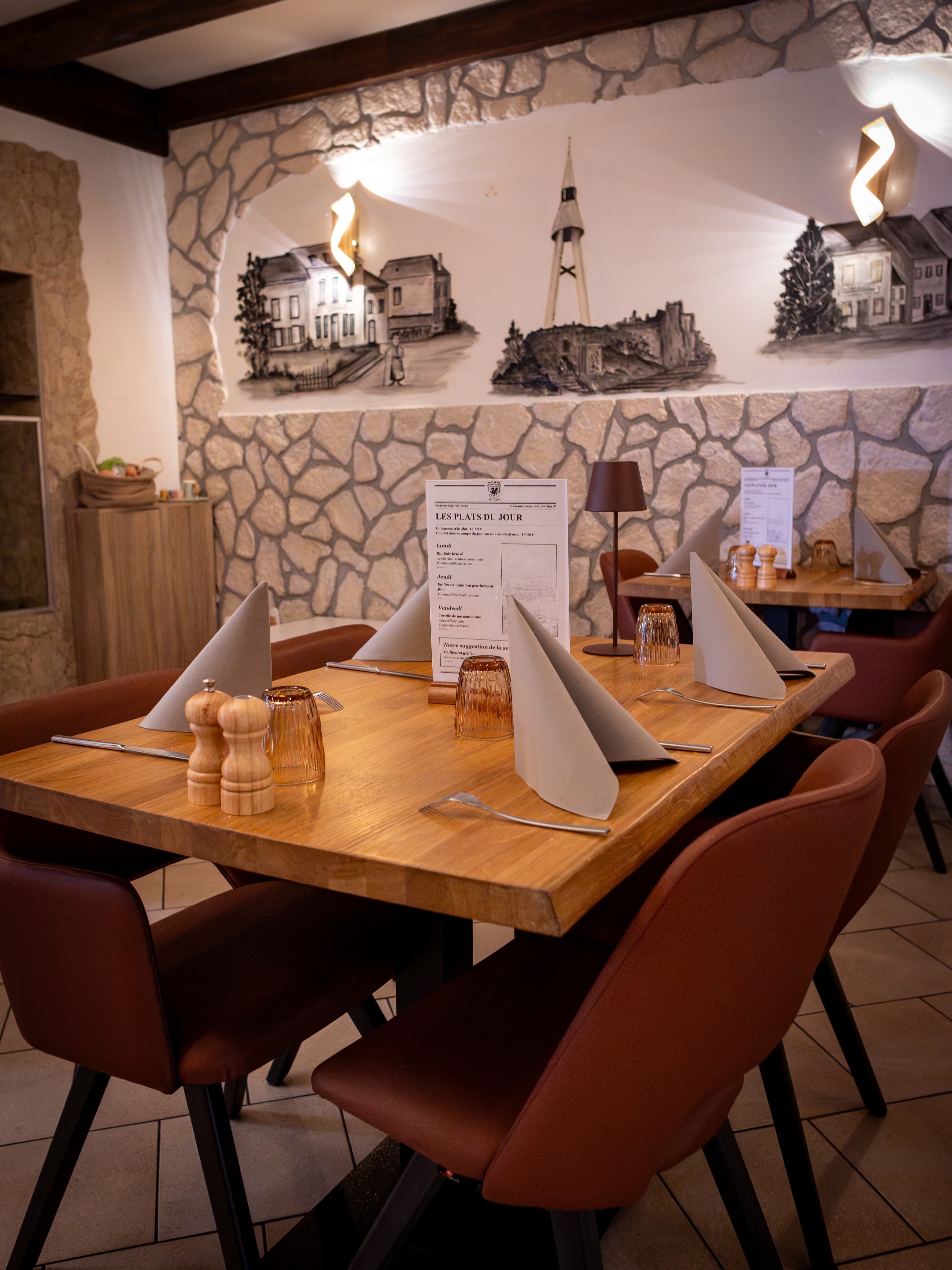 Sall vun der Brasserie Restaurant Am Duerf